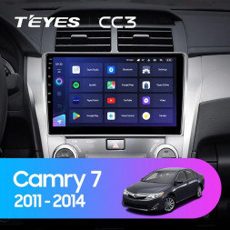 Штатная магнитола Teyes CC3 4/32 Toyota Camry 7 XV 50 55 (2011-2014) Тип-B