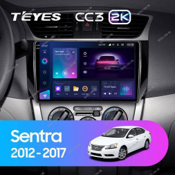 Штатная магнитола Teyes CC3 2K 4/32 Nissan Sentra B17 (2012-2017)