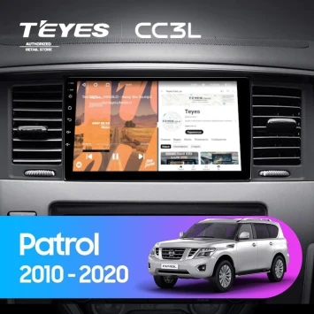 Штатная магнитола Teyes CC3L 4/64 Nissan Patrol Y62 (2010-2020) F1 9"