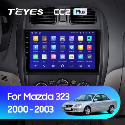 Штатная магнитола Teyes CC2 Plus 4/32 Mazda 323 BJ (2000-2003)