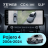 Штатная магнитола Teyes CC4 12.3" 360 8/128 Mitsubishi Pajero 4 V80 V90 (2006-2024) Тип-A