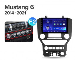 Штатная магнитола Teyes CC2 Plus 6/128 Ford Mustang VI S550 (2014-2021) Тип А