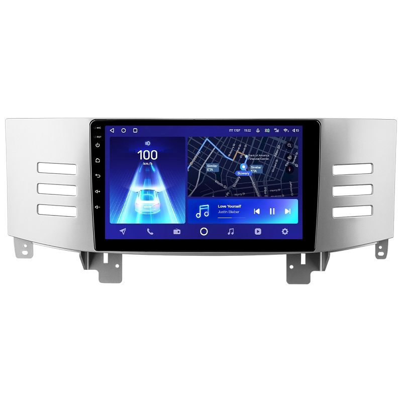 Переходная рамка Toyota Mark X X120 1 (2004-2009) Правый руль (9&quot;)