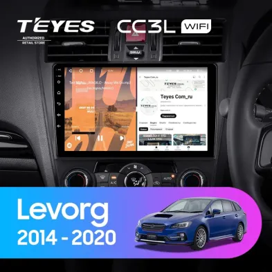 Штатная магнитола Teyes CC3L WiFi 2/32 Subaru Levorg (2014-2020) F2