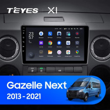 Штатная магнитола Teyes X1 4G 2/32 GAZ Gazelle Next (2013-2021) F1