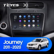 Штатная магнитола Teyes X1 4G 2/32 Dodge Journey JC (2011-2020)