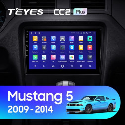 Штатная магнитола Teyes CC2 Plus 4/64 Ford Mustang 5 S-197 (2009-2014)