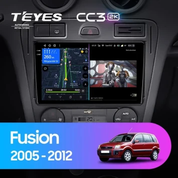 Штатная магнитола Teyes CC3 2K 4/32 Ford Fusion 1 (2005-2012)