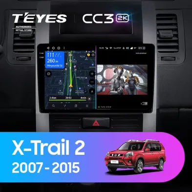 Штатная магнитола Teyes CC3 2K 6/128 Nissan X-Trail T31 (2007-2015)