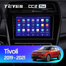 Штатная магнитола Teyes CC2 Plus 6/128 SsangYong Tivoli (2019-2021)