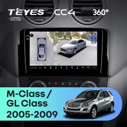 Штатная магнитола Teyes CC4 360 8/128 Mercedes-Benz GL-Class (2005-2009) F1