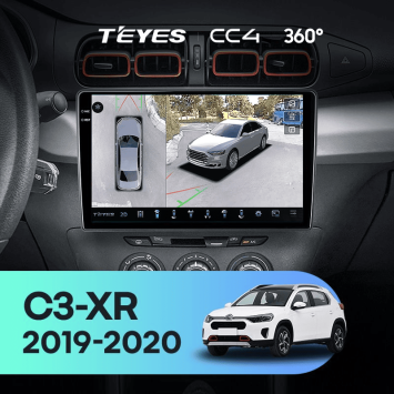 Штатная магнитола Teyes CC4 360 8/128 Citroen C3-XR (2019-2020) F1