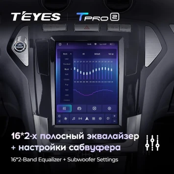 Штатная магнитола Tesla style Teyes TPRO 2 3/32 Ford Mondeo 4 (2006-2010)