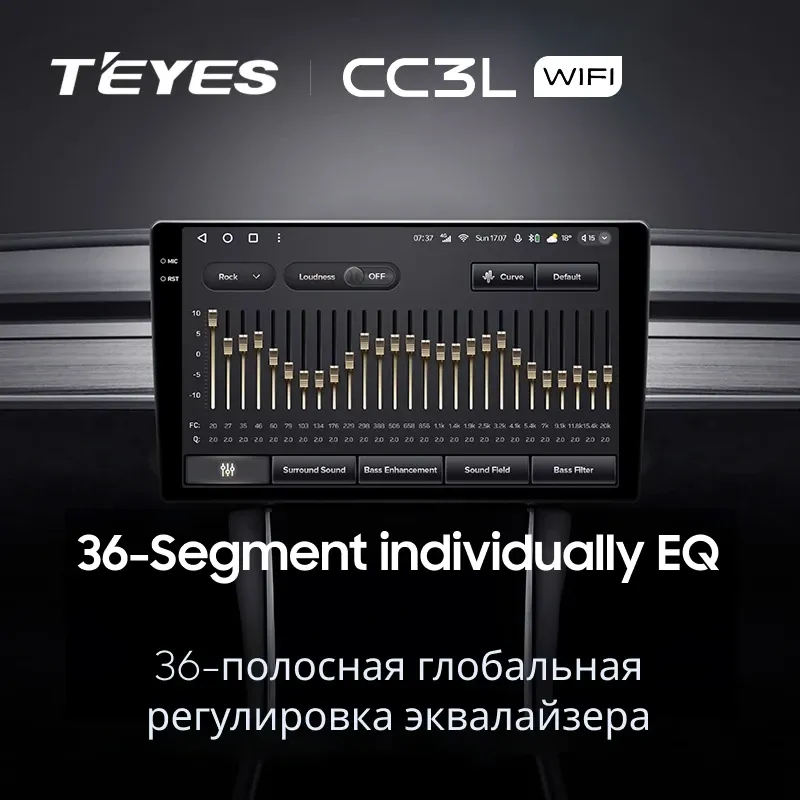 Штатная магнитола Teyes CC3L WiFi 2/32 Subaru XV (2017-2023)