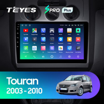Штатная магнитола Teyes SPRO Plus 4/64 Volkswagen Touran 1 (2003-2010) F1