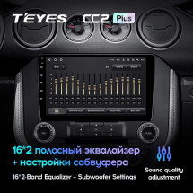 Штатная магнитола Teyes CC2 Plus 6/128 Ford Mustang VI S550 (2014-2021) Тип В