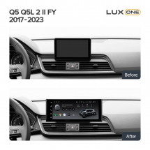 Штатная магнитола Teyes LUX ONE Audi Q5 Q5L FY (2017-2023)