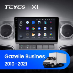 Штатная магнитола Teyes X1 4G 2/32 GAZ Gazelle Busines (2010-2021)