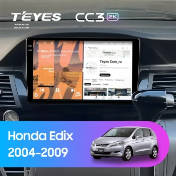 Штатная магнитола Teyes CC3 2K 4/64 Honda Edix (2004-2009)
