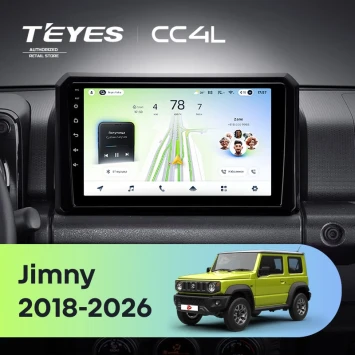 Штатная магнитола Teyes CC4L 4/64 Suzuki Jimny JB64 (2018-2026)