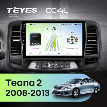 Штатная магнитола Teyes CC4L 4/64 Nissan Teana J32 (2008-2013) Тип-B F3