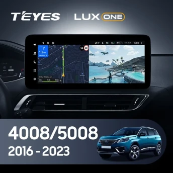 Штатная магнитола Teyes LUX ONE 6/128 Peugeot 5008 (2016-2023)