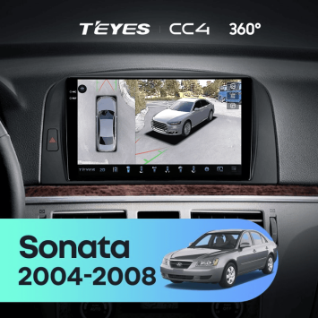 Штатная магнитола Teyes CC4 360 6/64 Hyundai Sonata NF (2004-2008)