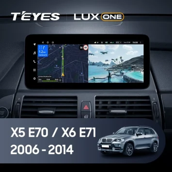Штатная магнитола Teyes LUX ONE 4/64 BMW X6 E71 (CCC) (2006-2014) Universal