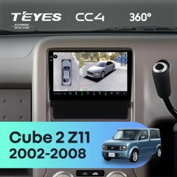 Штатная магнитола Teyes CC4 360 8/128 Nissan Cube 2 Z11 (2002-2008)