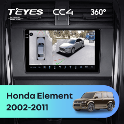 Штатная магнитола Teyes CC4 360 8/128 Honda Element YH (2002-2011)