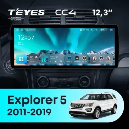 Штатная магнитола Teyes CC4 12.3" 8/128 Ford Explorer 5 (2011-2019)