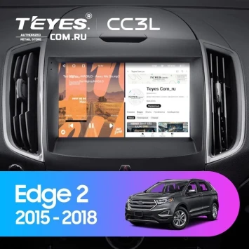 Штатная магнитола Teyes CC3L 4/32 Ford Edge 2 (2015-2018) F2