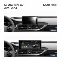 Штатная магнитола Teyes LUX ONE Audi A6 A6L C7 (2011-2014)