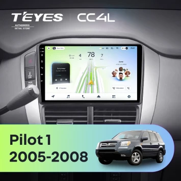 Штатная магнитола Teyes CC4L 6/64 с DTS Honda Pilot 1 (2005-2008)