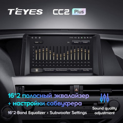 Штатная магнитола Teyes CC2 Plus 4/32 Lexus RX270 RX350 RX450h AL10 3 (2008-2015) (A)