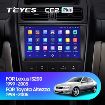 Штатная магнитола Teyes CC2 Plus 6/128 Lexus IS200 XE10 (1999-2005)