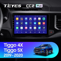 Штатная магнитола Teyes CC2 Plus 4/32 Chery Tiggo 4X 5X (2019-2020)