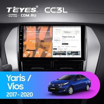 Штатная магнитола Teyes CC3L 4/64 Toyota Yaris (2017-2020) F1