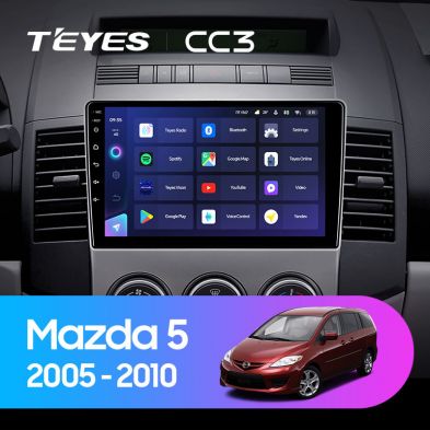 Штатная магнитола Teyes CC3 4/32 Mazda 5 2 CR (2005-2010)