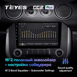 Штатная магнитола Teyes CC2 Plus 4/32 Ford Mustang VI S550 (2014-2021) Тип В