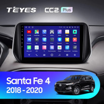 Штатная магнитола Teyes CC2 Plus 6/128 Hyundai Santa Fe 4 (2018-2020)