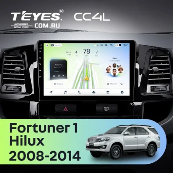 Штатная магнитола Teyes CC4L 6/64 с DTS Toyota Hilux (2008-2014) F1
