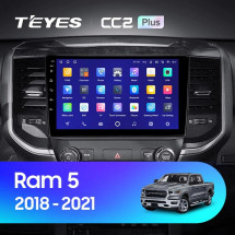 Штатная магнитола Teyes CC2 Plus 3/32 Dodge Ram 5 DT (2018-2021)