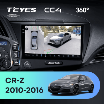 Штатная магнитола Teyes CC4 360 6/64 Honda CR-Z 1 (2010-2016)