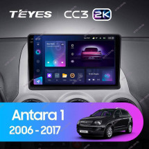 Штатная магнитола Teyes CC3 2K 6/128 Opel Antara 1 (2006-2017)