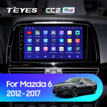 Штатная магнитола Teyes CC2 Plus 6/128 Mazda 6 GL GJ (2012-2017) Тип-A