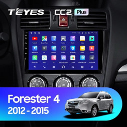 Штатная магнитола Teyes CC2 Plus 6/128 Subaru Forester 4 SJ (2012-2015) Тип-A