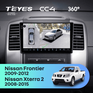 Штатная магнитола Teyes CC4 360 8/128 Nissan Frontier (2009-2012)