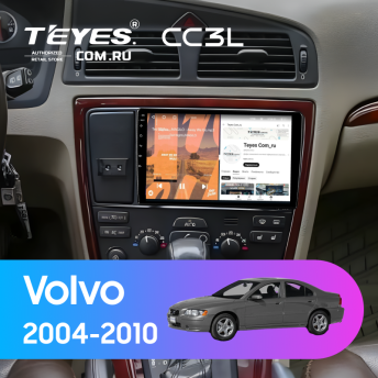 Штатная магнитола Teyes CC3L 4/32 Volvo S60 (2004-2010)