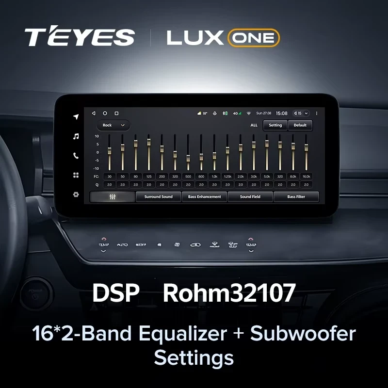 Штатная магнитола Teyes LUX ONE 360 6/128 Toyota Camry 10 XV80 (2024-2026)